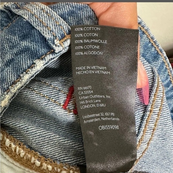 BDG Urban Outfitters Ultra Baggy Low Rise Relaxed Denim Jeans Normcore B… - Picture 9 of 14